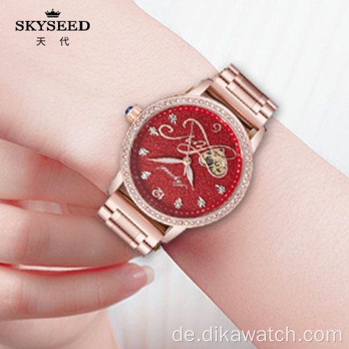 SKYSEED mechanische Uhr Mode Temperament Luxus Damen